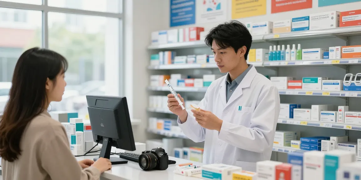 Canada medical supplies prominently displayed in a professional store, showcasing various essential health items.